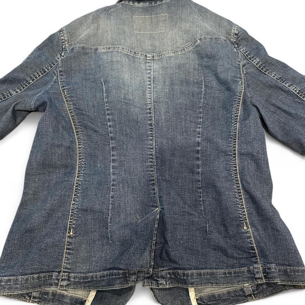 Marc Cain Denim Blazer Jacket - Picture 2 of 4